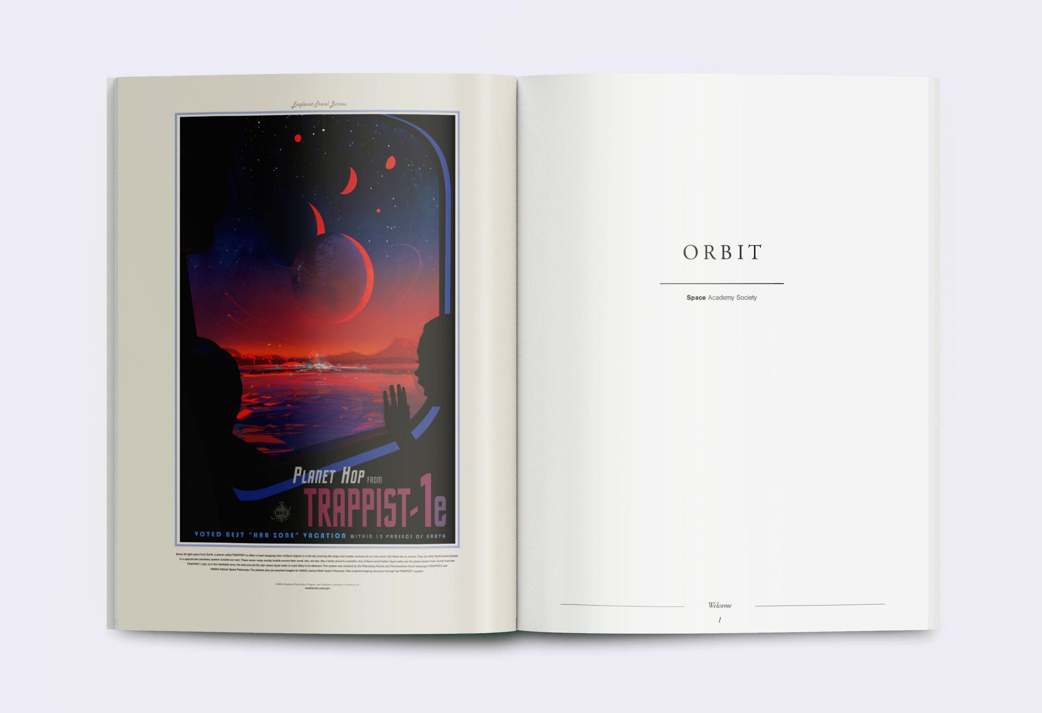 Orbit magazine page Animation - Pages 1 to 80